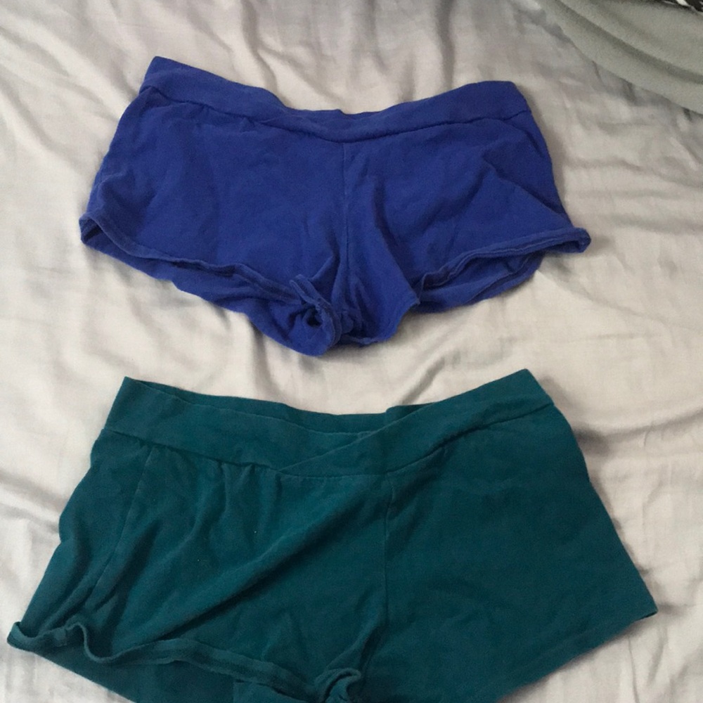Two pairs of dance shorts